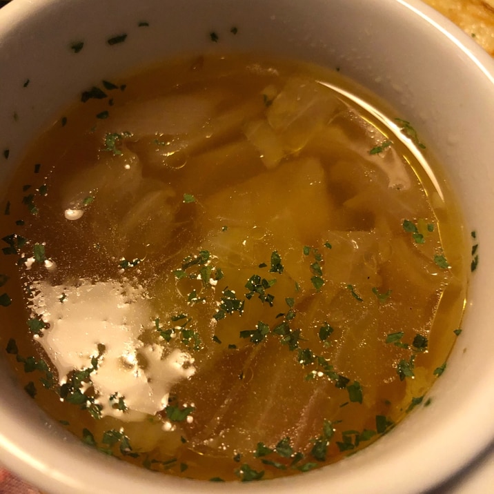 玉ねぎたっぷりスープ